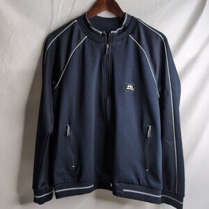 Vintage Emporio Armani Navy/White Bomber/Sports Jacket, Small